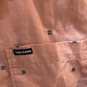 Mens Volcolm button up short sleeve